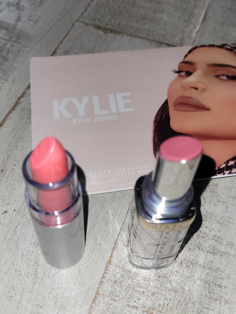 New bundle of Elf lipstick in Flirtatious & L'oreal lipstick in 906